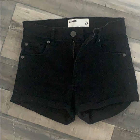 Garage jean shorts